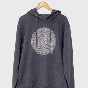 NEVER USED - Modern Pattern Dark Grey Hoodie - LuCo
